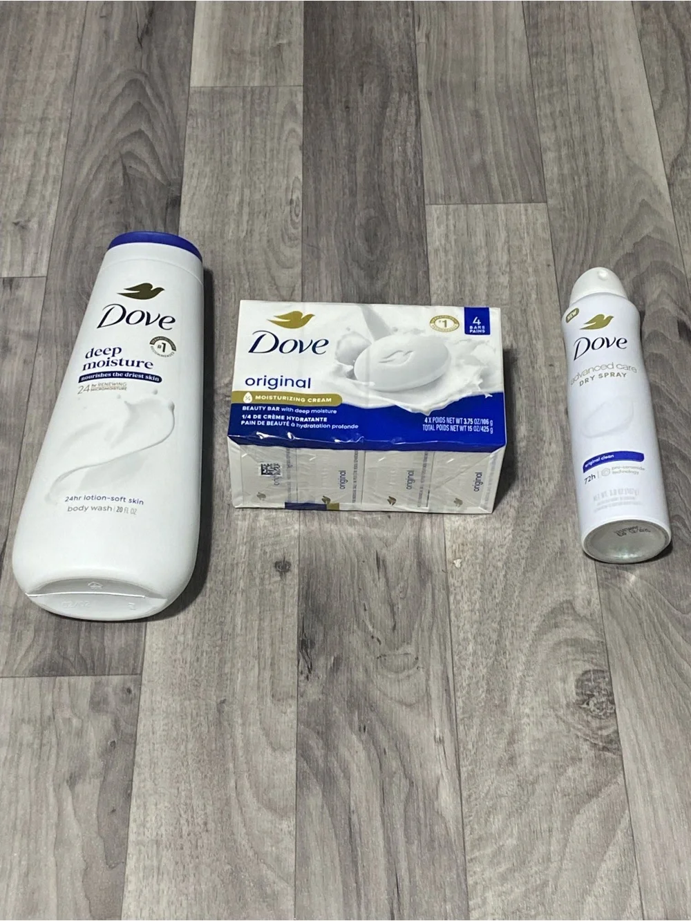 Dove Deep Moisture Body Wash - White